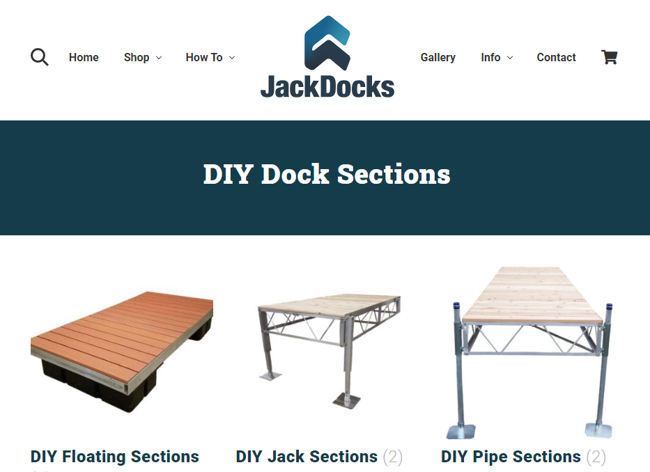 Jack Docks Sections