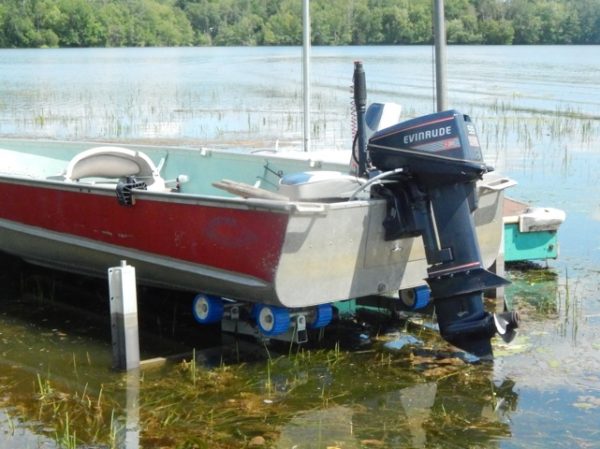 Boat Lift in Action